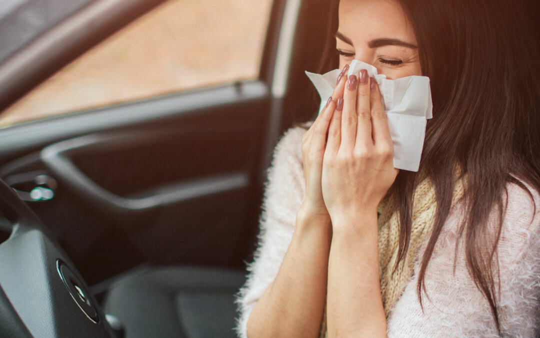 Conducir en tiempos de alergia