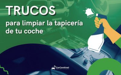 Trucos para limpiar la tapicería del coche